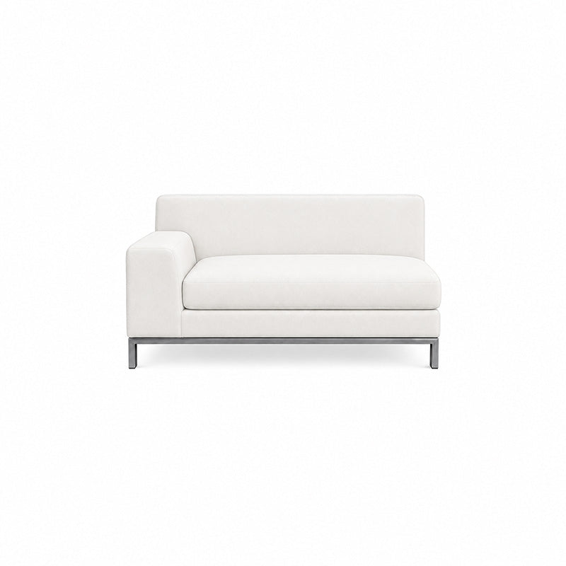 Kramfors 2 Seater Sofa with Left Arm Cover-Microfiber Ivory