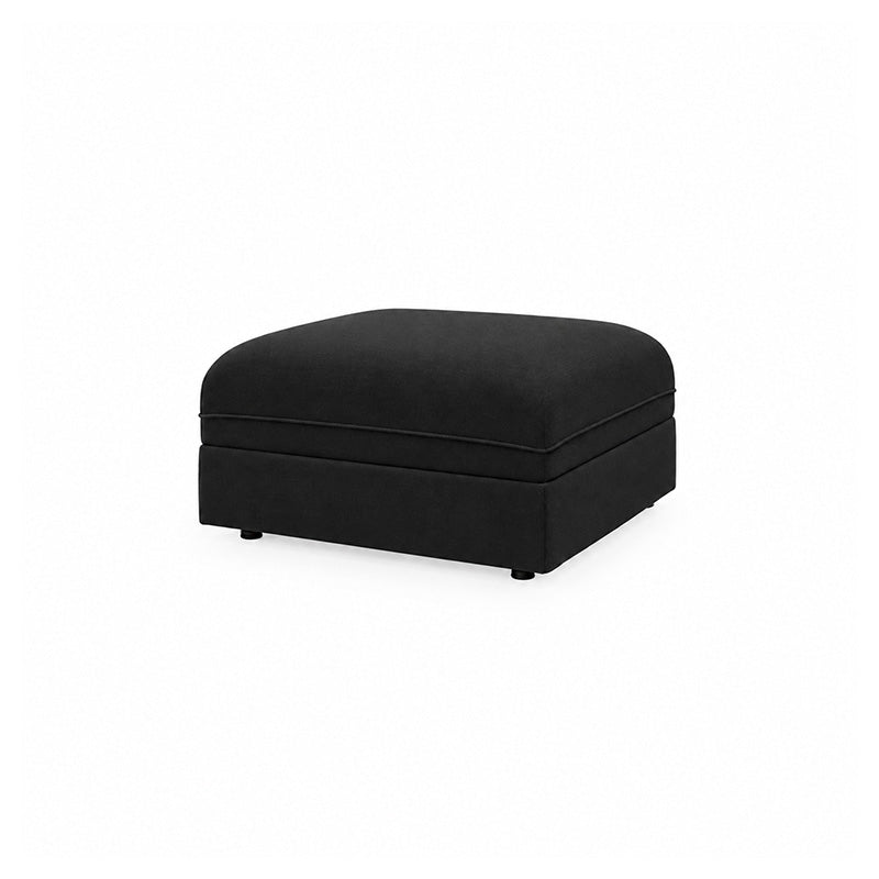 Vallentuna Seat Module Cover, Without Storage-Microfiber Black