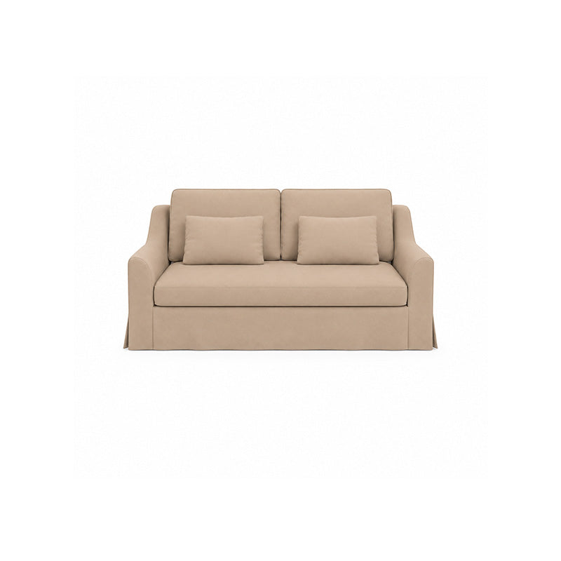 Färlöv 2 Seater Sofa Cover-Canvas Oatmeal