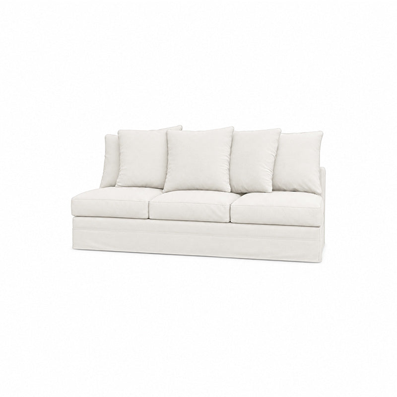 Gronlid 3 Seat Section Cover-Microfiber Ivory