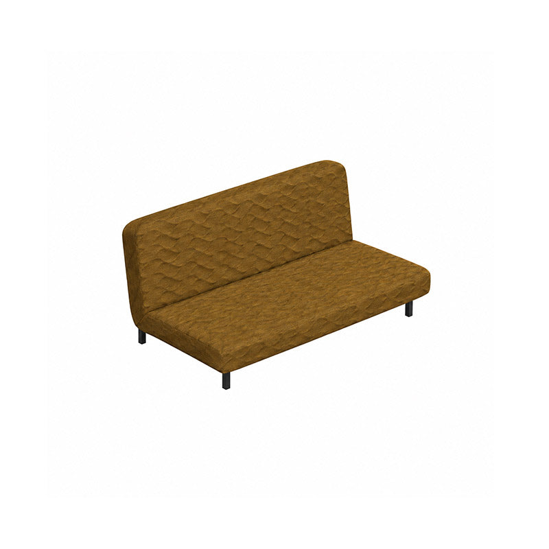 NYHAMN 3 Seater Sofa Bed-Patterned Weave Antique Gold