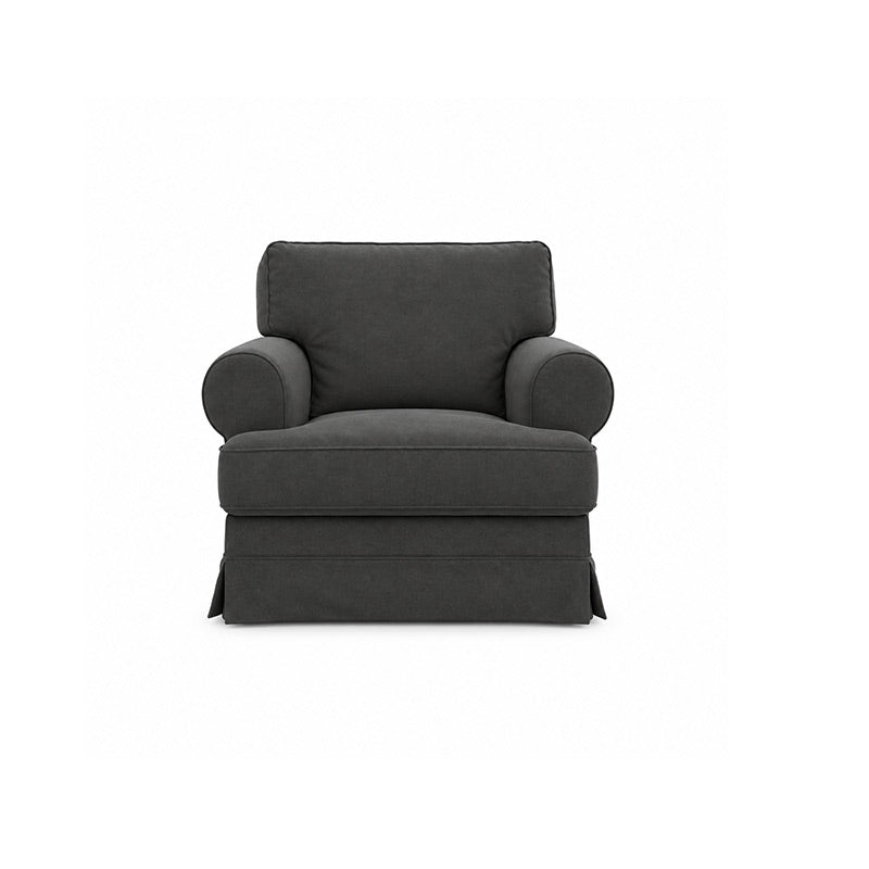 Barkaby Armchair Cover-Microfiber Ash