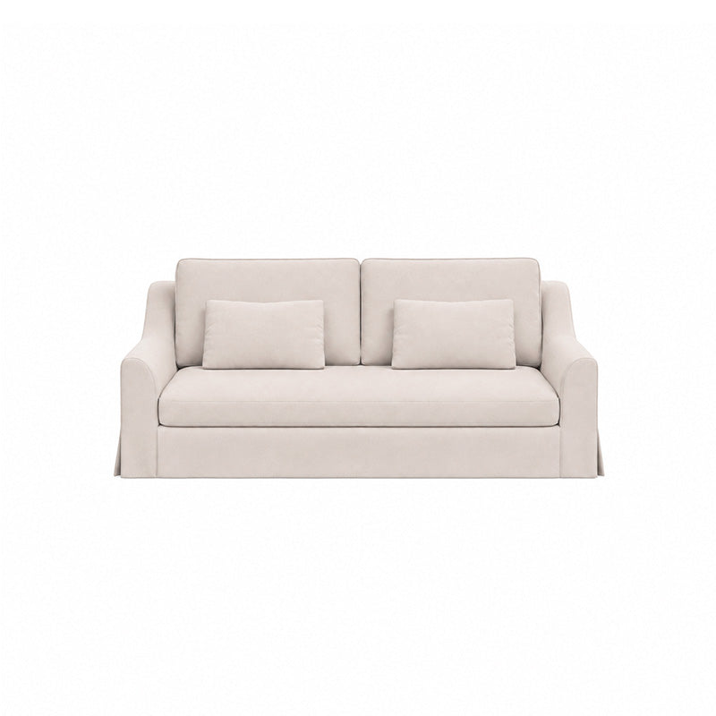 Färlöv 3 Seater Sofa Cover-Corduroy Cream
