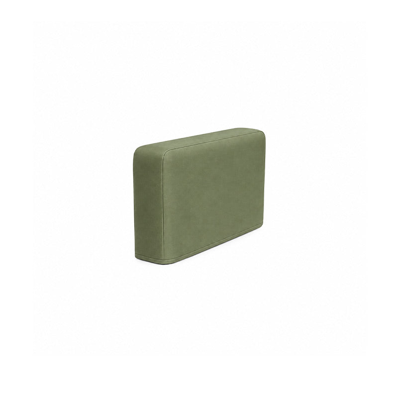 Karlstad Armrest Protectors-Chenille Cypress Green