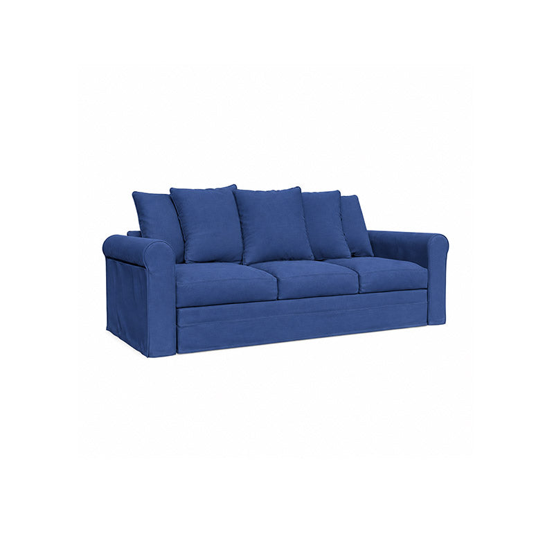 Grönlid 3 Seater Sofa Cover-Canvas Deep blue