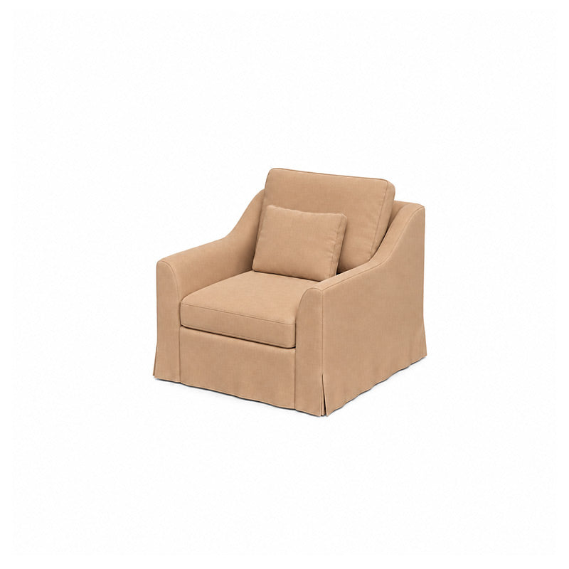 Färlöv Armchair Cover-Corduroy Latte