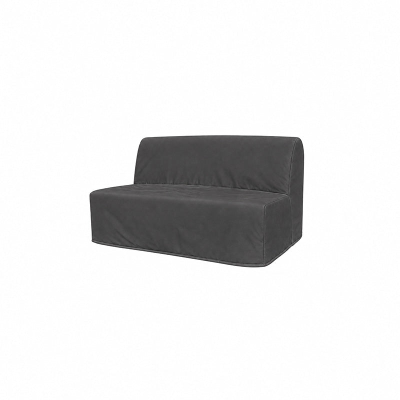 Lycksele 2 Seater Sofa Bed Cover-Chenille Graphite