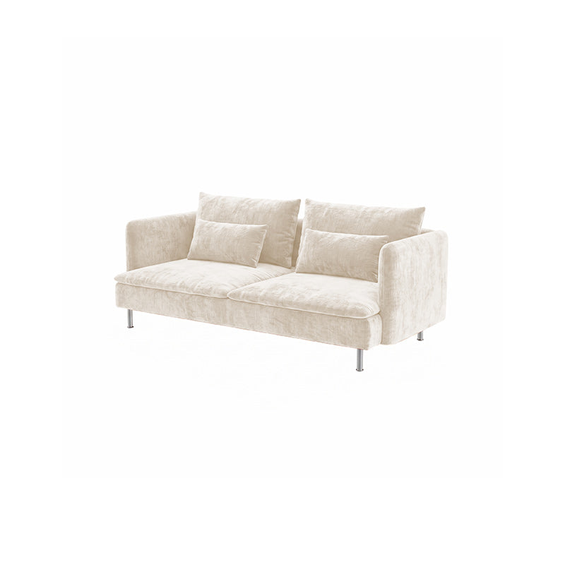 SODERHAMN 3-Seat Sofa Cover-Chenille Buttermilk