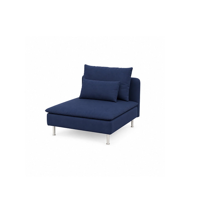 SODERHAMN 1-Seater Section Sofa Cover-Chenille Midnight