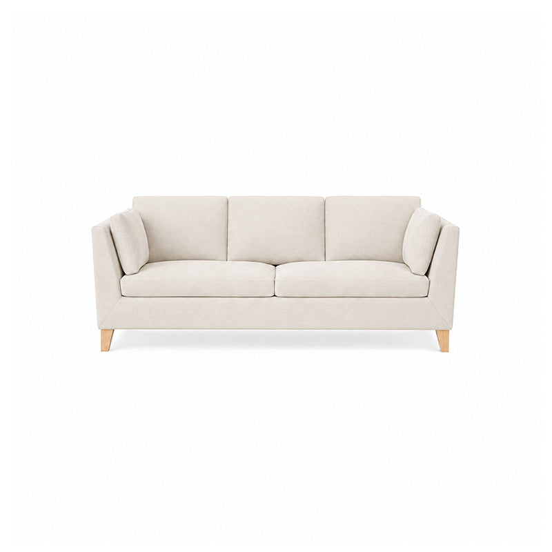 Stockholm 3 Seater Sofa Cover-Microfiber Beige