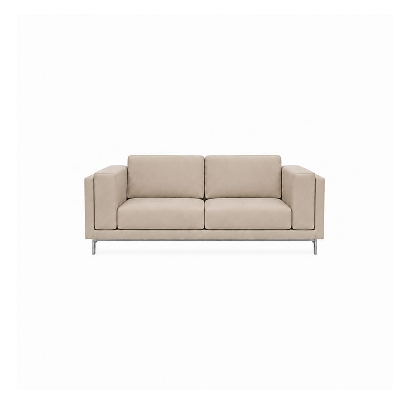 Nockeby 2 Seater Sofa Cover-Microfiber Camel