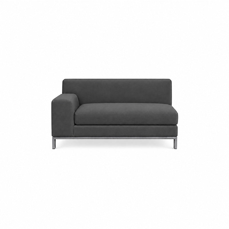 Kramfors 2 Seater Sofa with Left Arm Cover-Corduroy Ash Gray