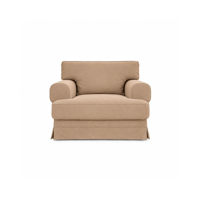 Ekeskog Armchair Cover-Corduroy Latte