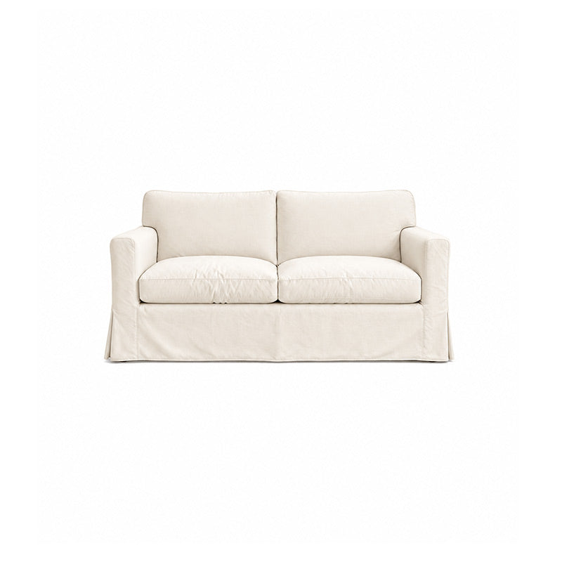 Sandby 2 Seater Sofa Cover-Structural Weave Cream