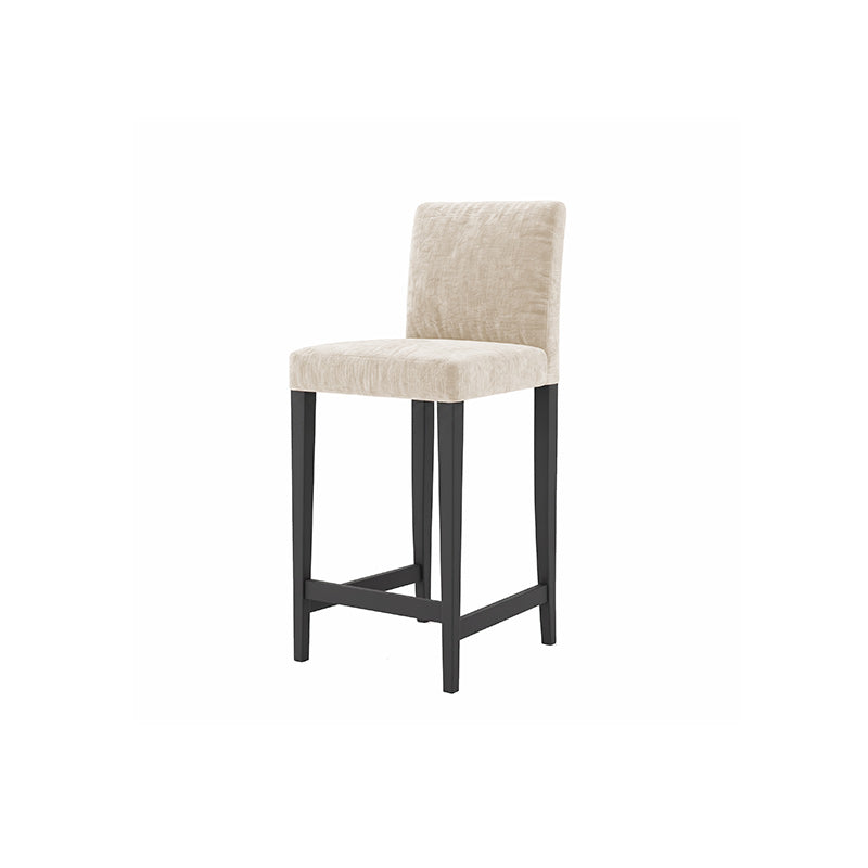HENRIKSDAL Bar Stool Cover-Chenille Buttermilk
