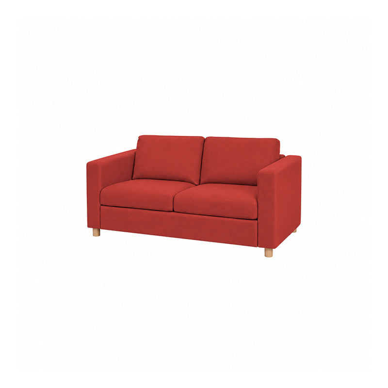 Vimle 2 Seater Sofa Cover-Chenille Burnt Brick