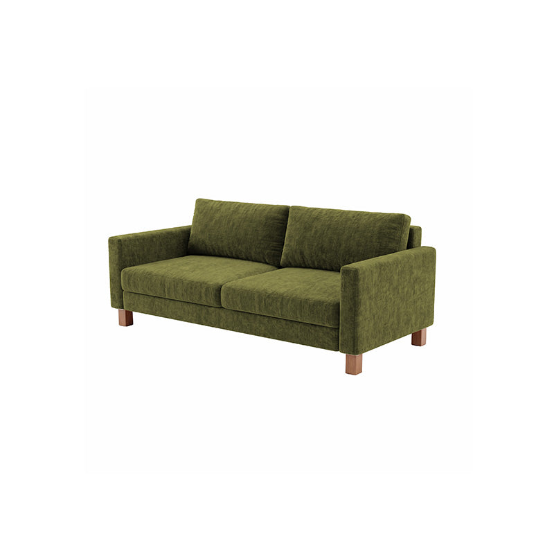 KARLSTAD 3-Seat Sofa Cover-Chenille Winter Moss