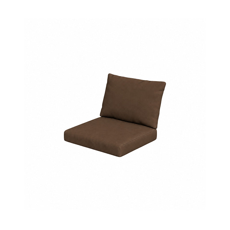 Stockholm Rattan Chair Cushion Cover Set-Chenille Chestnut