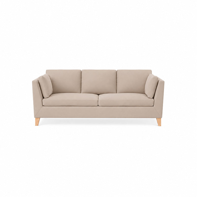 Stockholm 3 Seater Sofa Cover-Corduroy Mink taupe