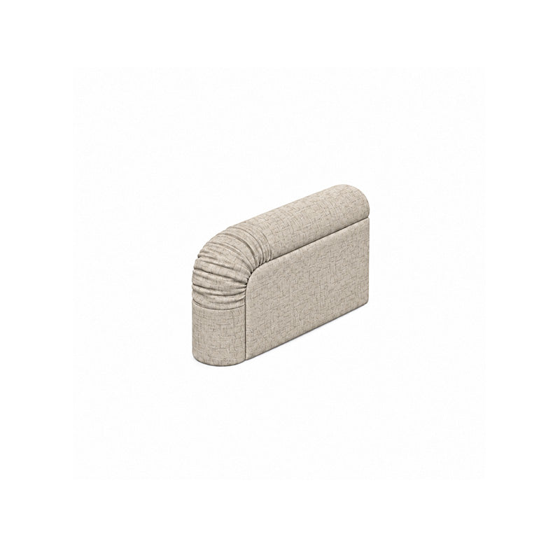 Stocksund Armrest Protectors, One pair-Patterned Weave Cream