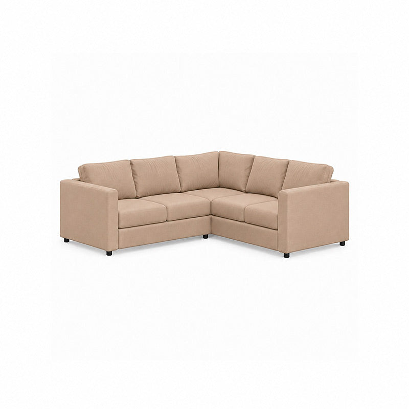 Finnala 4 Seat Corner Sofa Cover-Corduroy Latte