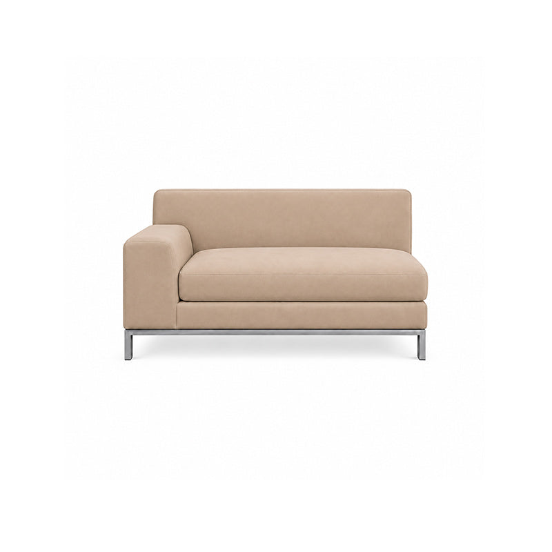 Kramfors 2 Seater Sofa with Left Arm Cover-Canvas Oatmeal