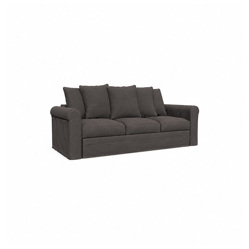 Grönlid 3 Seater Sofa Cover-Microfiber Ash