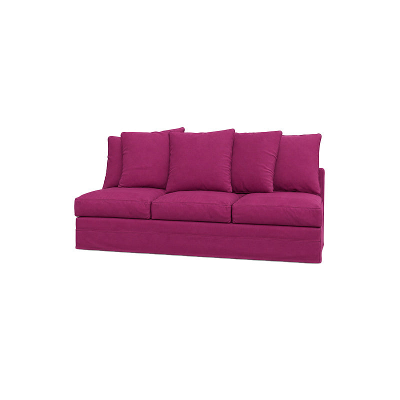 Gronlid 3 Seat Section Cover-Canvas Berry plum