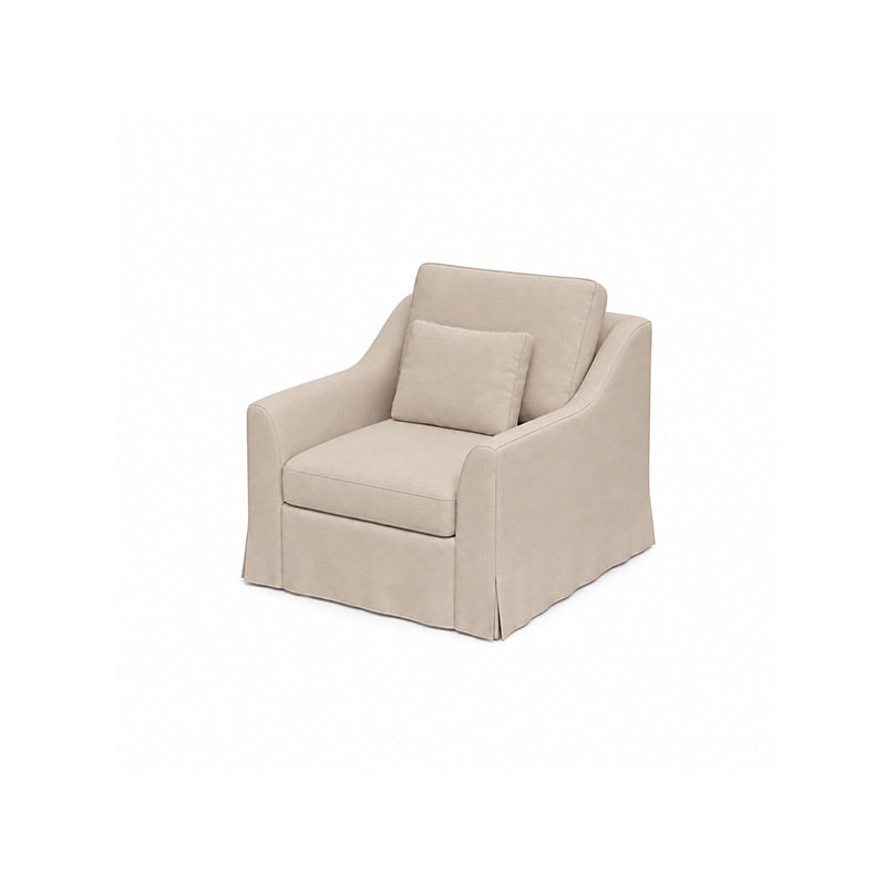 Färlöv Armchair Cover-Corduroy Mink taupe