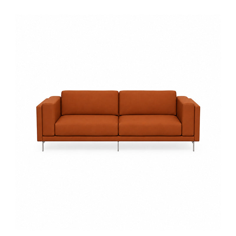 Nockeby 3 Seater Sofa Cover-Microfiber Terra mauve
