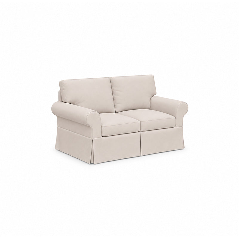 Pottery Barn Basic 2 Seater Sofa-Corduroy Cream