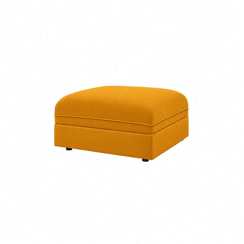 Vallentuna Seat Module Cover, Without Storage-Corduroy Mustard