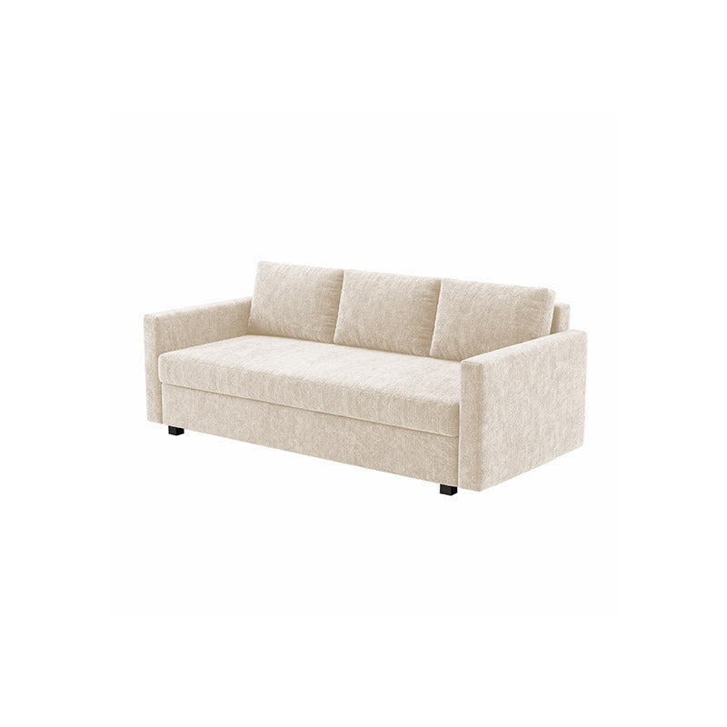 FRIHETEN 3-Seater Sofa Bed Cover-Chenille Buttermilk