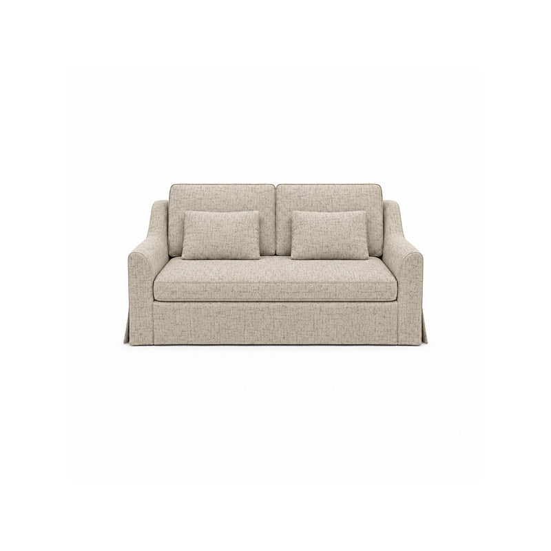 Färlöv 2 Seater Sofa Cover-Patterned Weave Cream