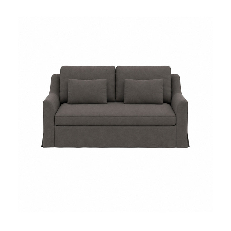 Färlöv 2 Seater Sofa Cover-Microfiber Ash