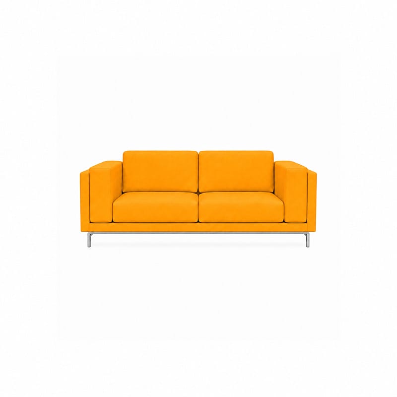 Nockeby 2 Seater Sofa Cover-Structural Weave Mango