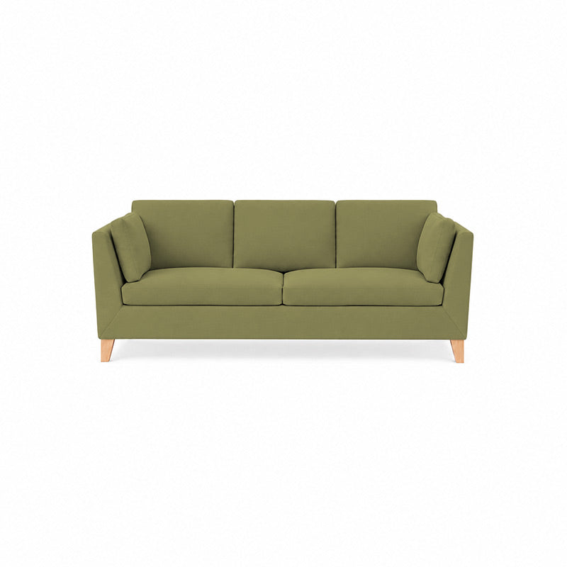 Stockholm 3 Seater Sofa Cover-Corduroy Olive