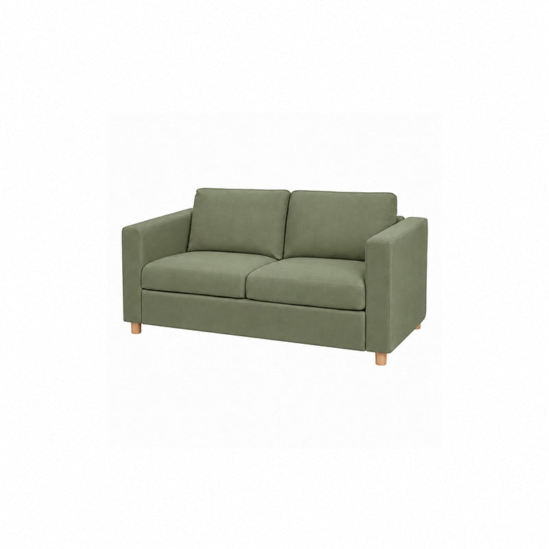 Vimle 2 Seater Sofa Cover-Chenille Cypress Green