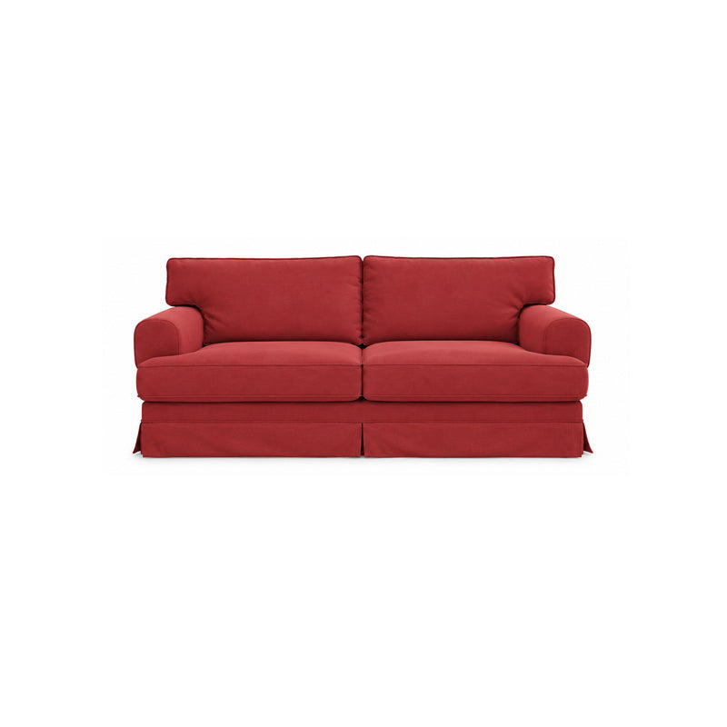 Ekeskog 3 Seater Sofa Cover-Chenille Burnt Brick
