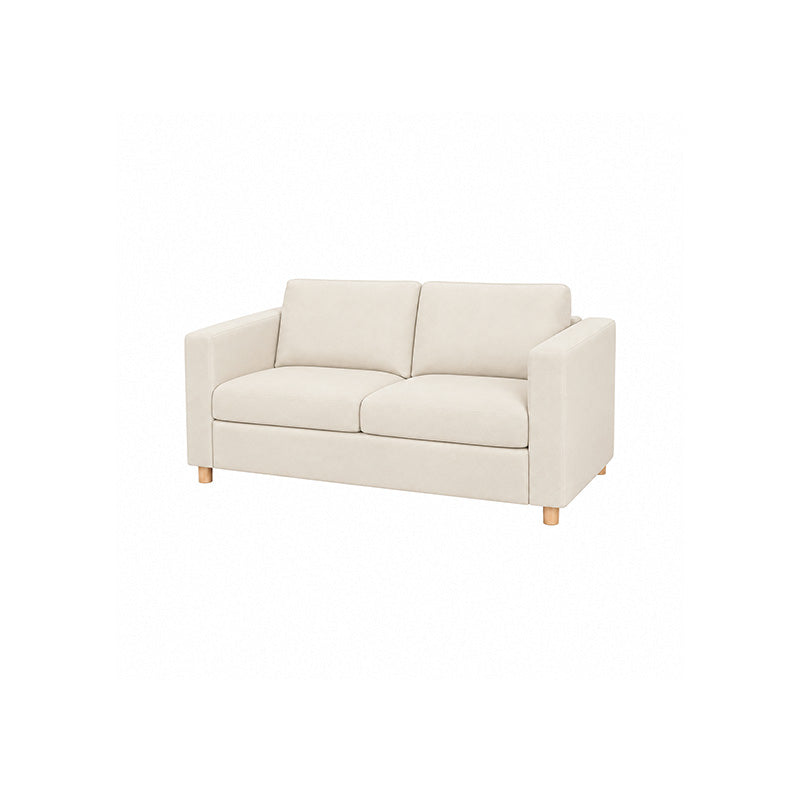 Vimle 2 Seater Sofa Cover-Velvet beige