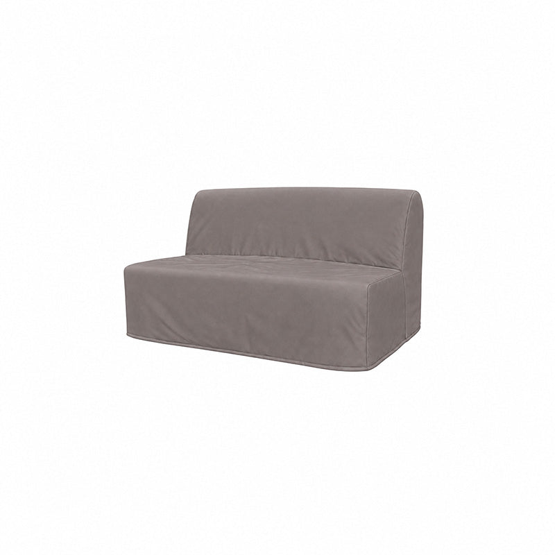 Lycksele 2 Seater Sofa Bed Cover-Chenille Antelope