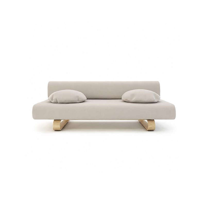 Allerum Sofa Bed Cover-Microfiber Ivory