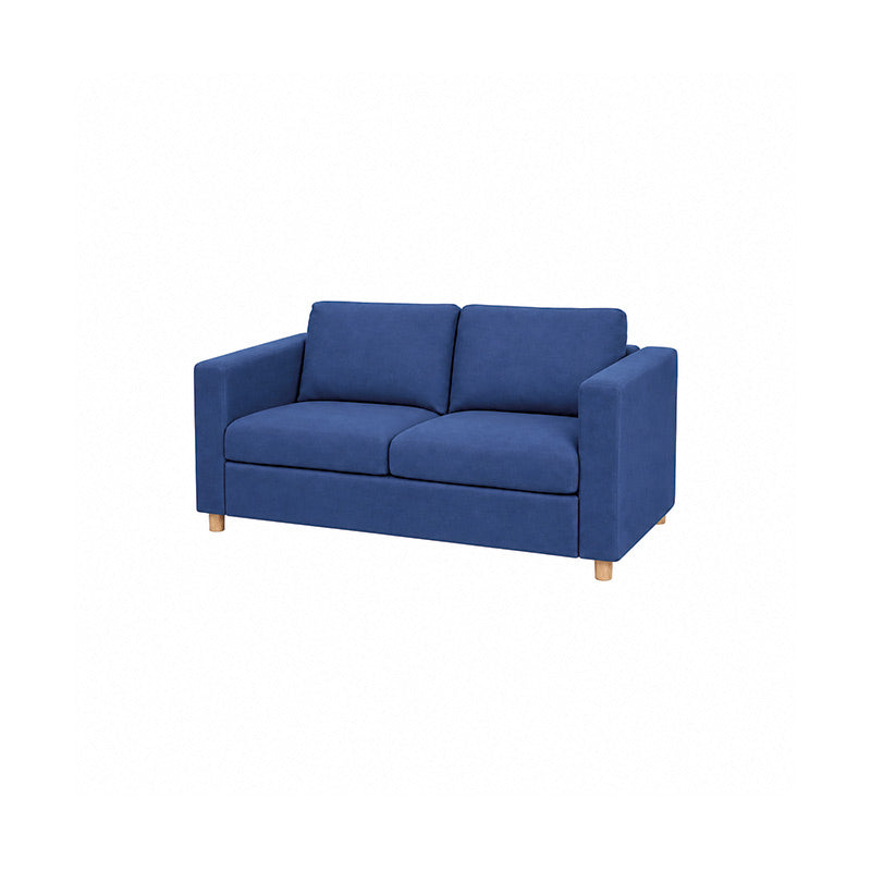 Vimle 2 Seater Sofa Cover-Canvas Deep blue
