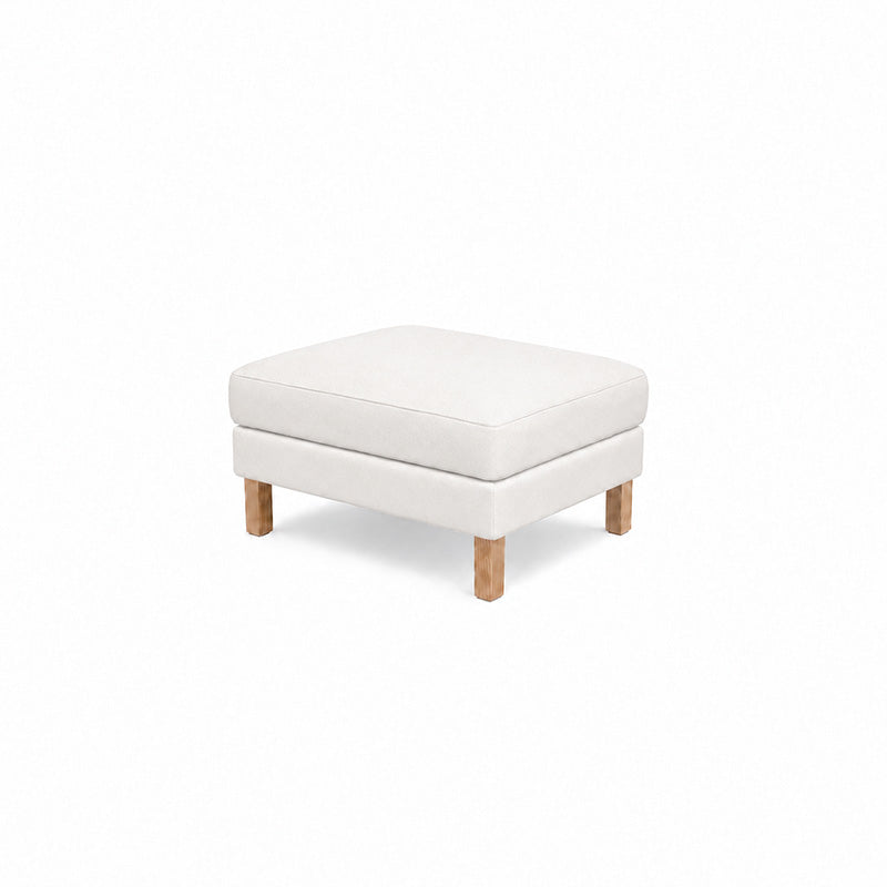 Karlstad cushion cover, backrest-Corduroy Silver White