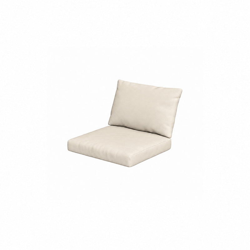 Stockholm Rattan Chair Cushion Cover Set-Velvet beige