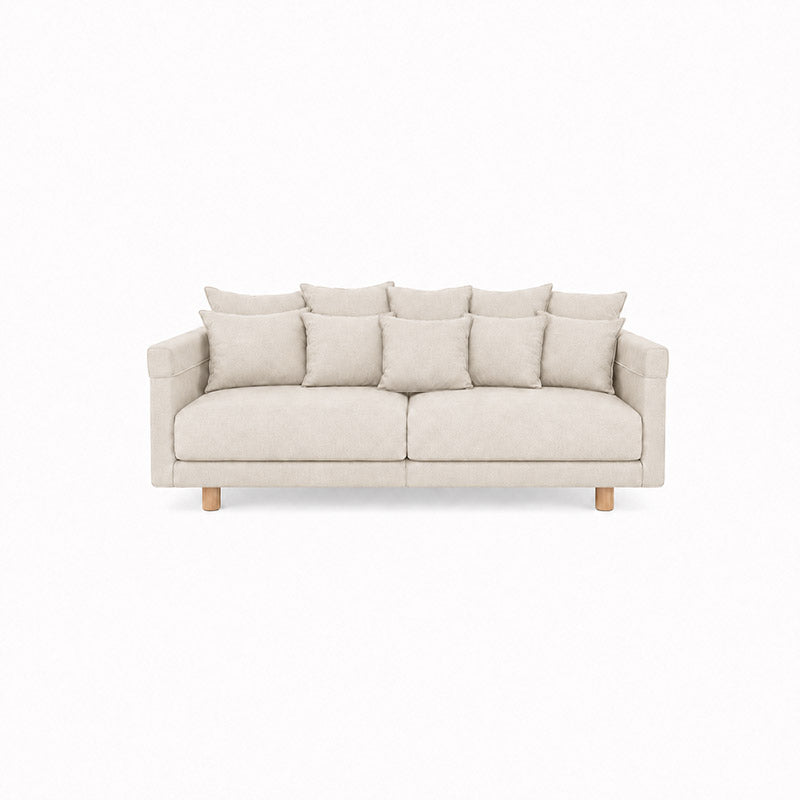 Stockholm 2017 3 Seater Sofa Cover-Velvet Beige
