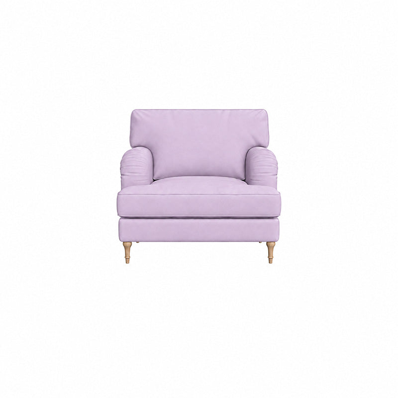 Stocksund Armchair Cover-Velvet Dusty rose