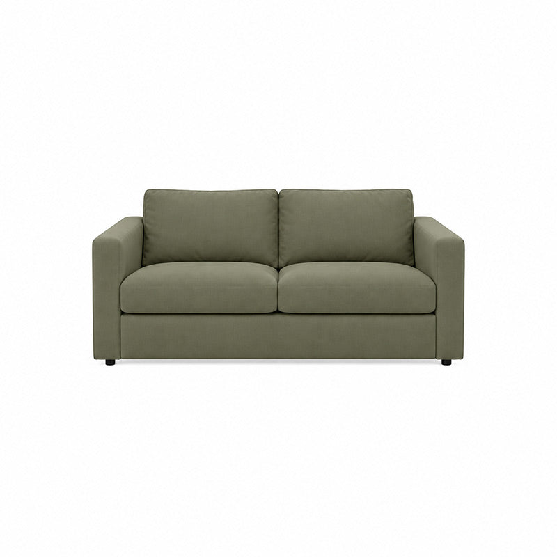 Finnala Loveseat Cover-Corduroy Olive
