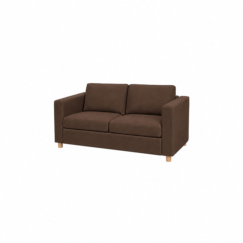 Vimle 2 Seater Sofa Cover-Chenille Chestnut