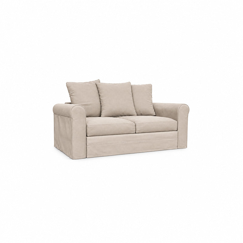 Grönlid 2 Seater Sofa Cover-Microfiber Camel
